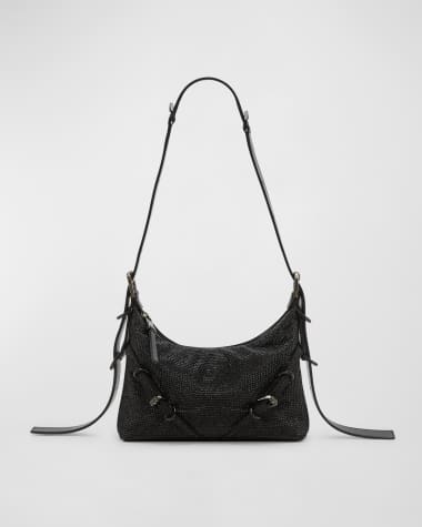Givenchy Voyou Mini Shoulder Bag in Satin Strass
