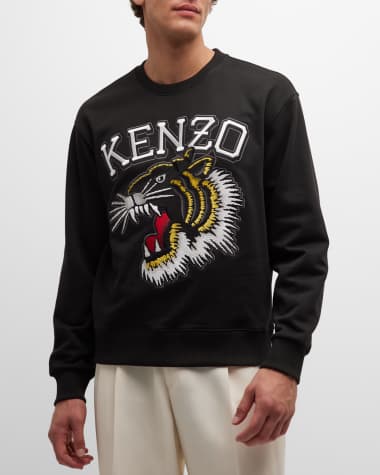 Kenzo Monogram Zip-Up Sweatshirt