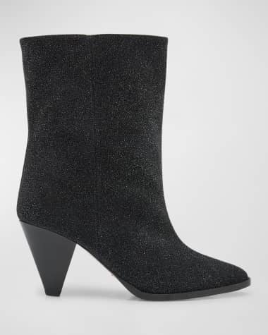 Isabel Marant Rouxa Suede Ankle Booties