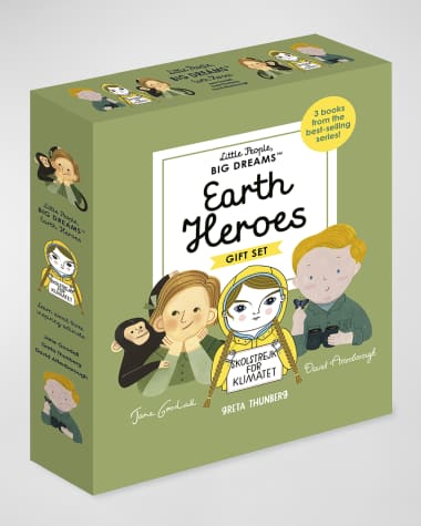 The Quarto Group Kid’s “Little People, Big Dreams: Earth Heroes” 3-Piece Book Set