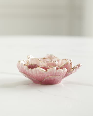 Jay Strongwater Peony Table Objet