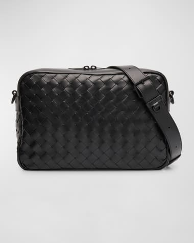 Bottega Veneta Men's Intrecciato Medium Crossbody Bag