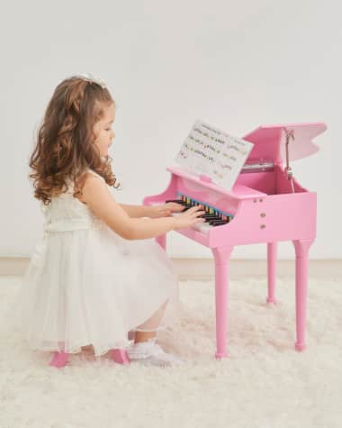 Neiman Marcus Kid's Pink Baby Grand Piano
