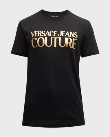 VERSACE JEANS COUTURE: shirt for man - Black  Versace Jeans Couture shirt  73GAL2R0NS153 online at