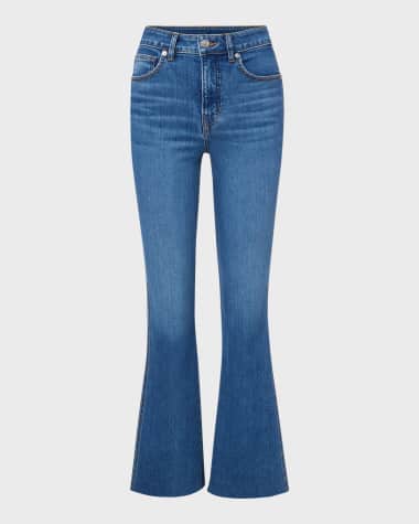 Veronica Beard Carson Ankle Flare Jeans