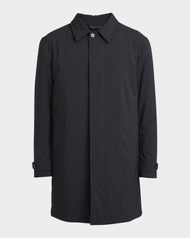 Brioni Men's Technical Fabric Car Coat