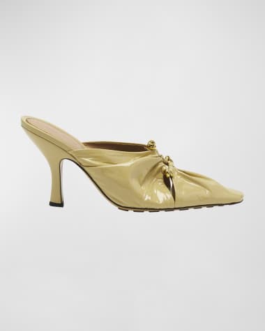 Bottega Veneta Bunnie Calfskin Mule Pumps