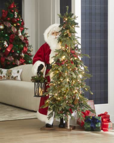TreeKeeper Christmas Ornament Storage Box w/ Adjustable Dividers