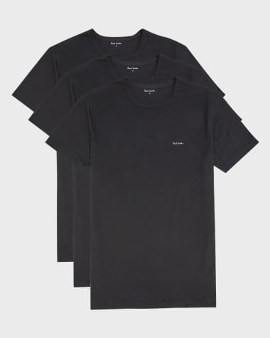 Paul Smith Men's 3-Pack Organic Cotton T-Shirts