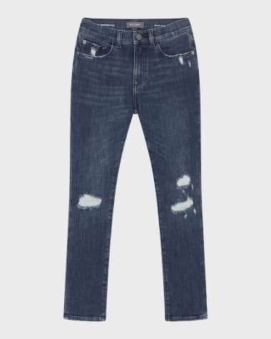 DL1961 Boy's Brady Distressed Jeans, Size 2-7