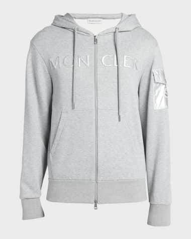 Louis Vuitton Travel Zip Up Hoodie in Grey for Men