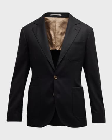Brunello Cucinelli Men's Two-Button Wool Sport Coat