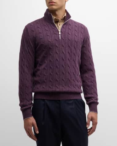 Louis Vuitton Cream Wool & Cashmere Half Zip Turtleneck Sweater L Louis  Vuitton | The Luxury Closet