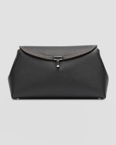 TOTEME Embellished leather pouch