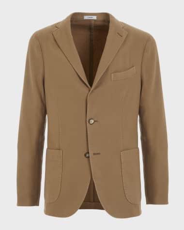 Boglioli Men's Solid Wool Blazer