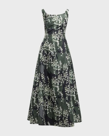 BERNADETTE Maudette Floral-Print Dress