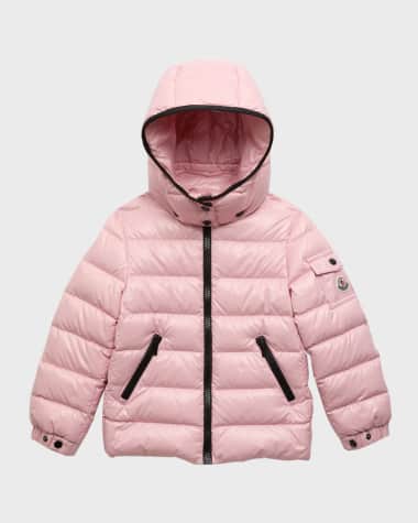 Moncler Girl's Bady Puffer Jacket, Size 4-6