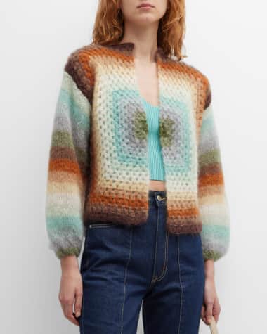 Rose Carmine Cardigans & Sweaters | Neiman Marcus