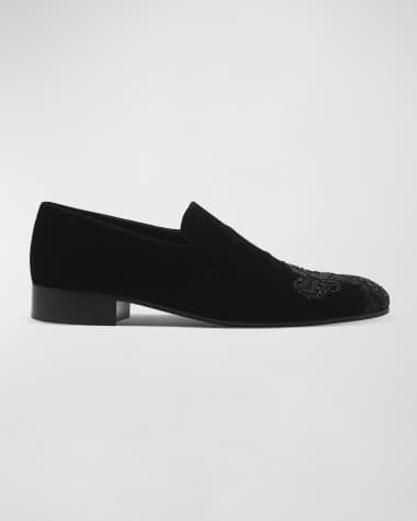 Alexander McQueen Men s Sneakers Black Loafers Shoes Neiman Marcus