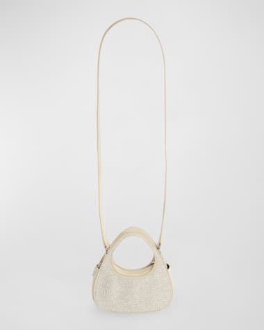 Coperni Swipe Micro Crystal-Embellished Shoulder Bag