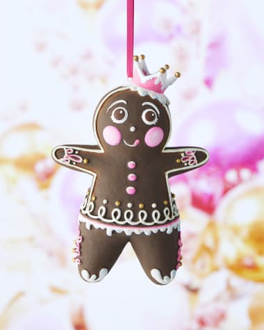 Glitterville Ginger Dough Ornament