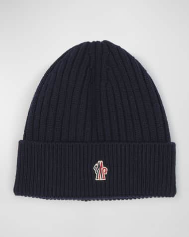 Moncler Genius Men's Rib-Knit Wool Beanie