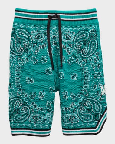 Louis Vuitton Printed Nylon Swim Shorts Green. Size Xs