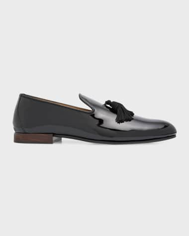 TOM FORD Preston leather slides - Black