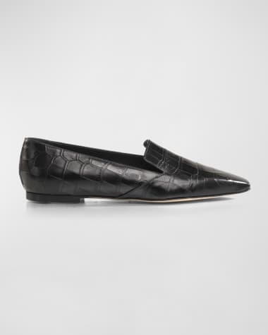 Marion Parke Gigi Croco Slip-On Loafers