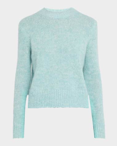 Vince Multicolor Marled Wool Crewneck Sweater