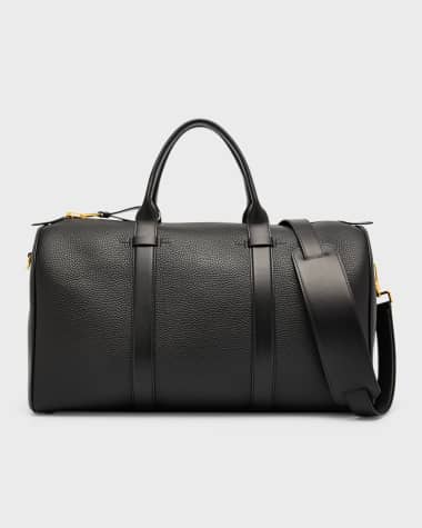 TOM FORD Men's Buckley Large Leather Duffel Bag