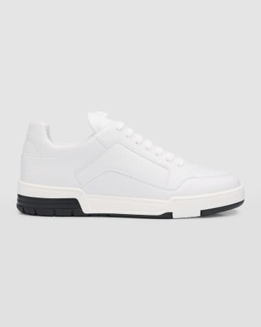 Moschino Men's Streetball Leather Sneakers