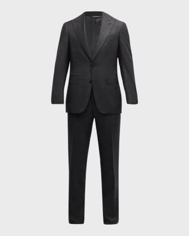 Gray/Black Suit For Men Formal Suits For All Ocassions – Giorgio's