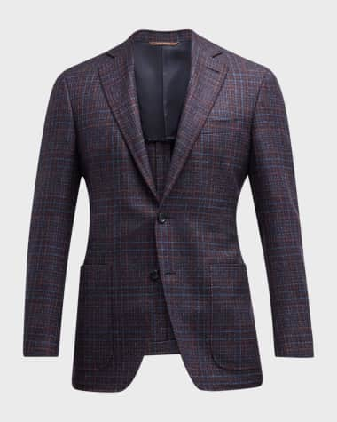 Canali Flat Front Wool Trousers, $395, Nordstrom