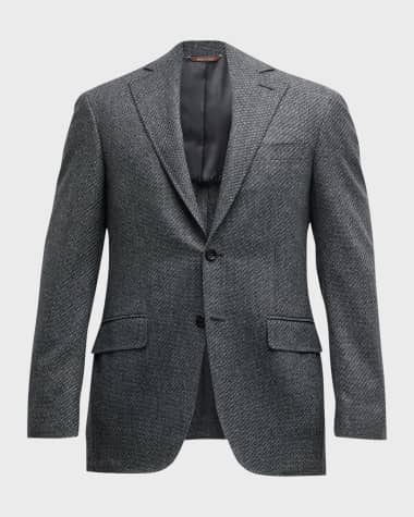Canali Men's Wool Step-Weave Sport Coat