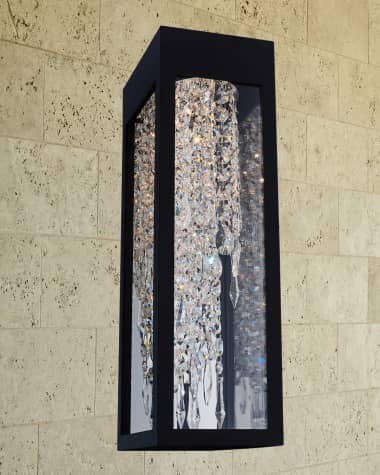 Allegri Crystal by Kalco Lighting Tenuta Esterno 20" Outdoor Wall Sconce