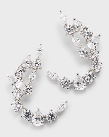 Neiman marcus shop cubic zirconia earrings