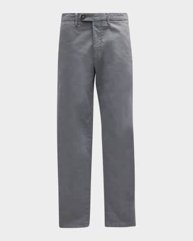 Marco Pescarolo Men's Supima Cotton Dressy Chino Pants