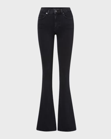 Veronica Beard Beverly High-Rise Skinny Flare Jeans
