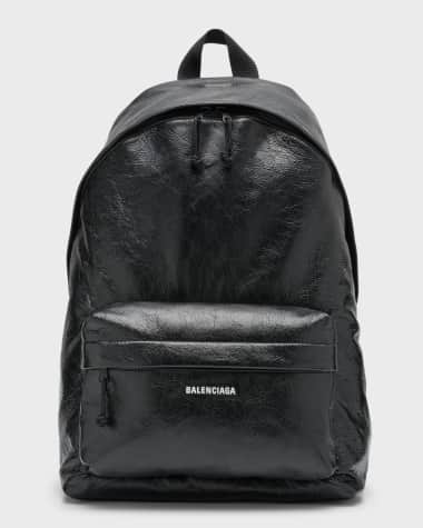 Balenciaga Men's Explorer Leather Backpack
