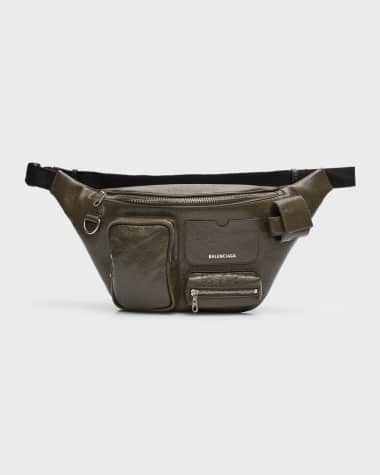 Balenciaga Men's Superbusy Leather Belt Bag