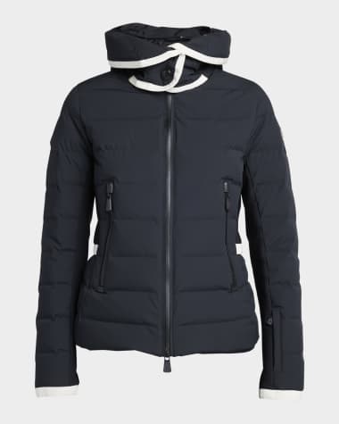 Moncler Grenoble Lamoura Puffer Jacket with Contrast Trim