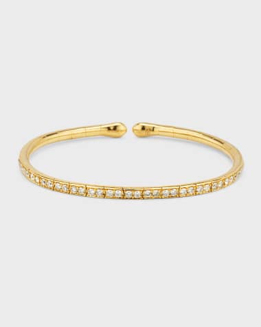Etho Maria 18K Yellow Gold Flex Bracelet with Yellow Diamonds