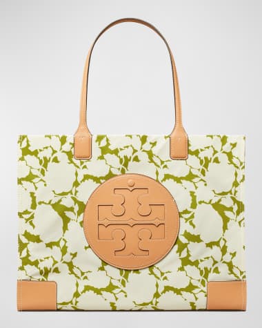 Tory Burch Ella Flower-Print Tote Bag