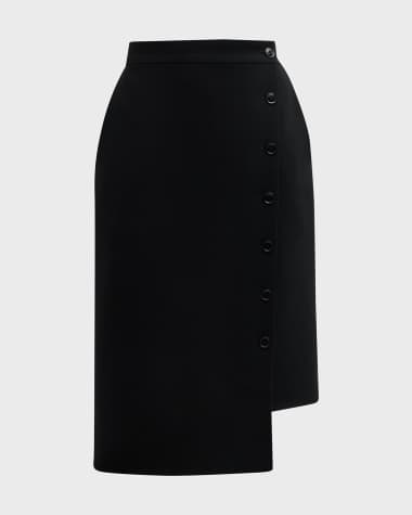 Salon 1884 Milo Button-Front Skirt