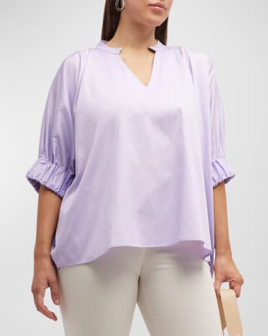 Neiman marcus plus size blouses sales