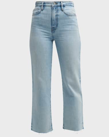 FRAME Le Jane Crop Straight Jeans