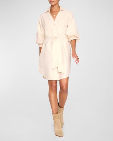Brochu Walker Kate Belted Mini Shirtdress