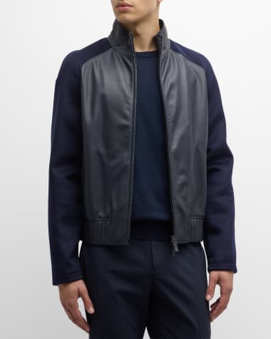 Supreme Leather Blouson Bomber Monogram Jacket Leather – Fabriqe