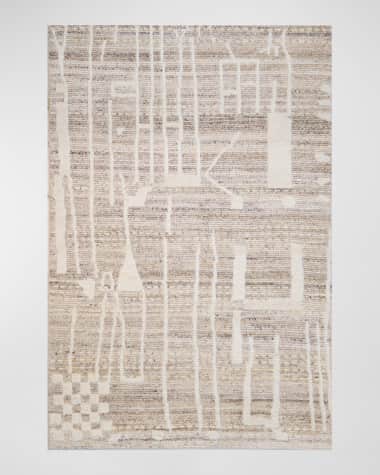 Jasiah Hand Knotted Rug, 5' x 8'